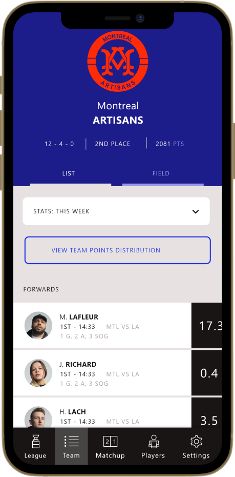 Fantasy Football App Development | Idea Usher