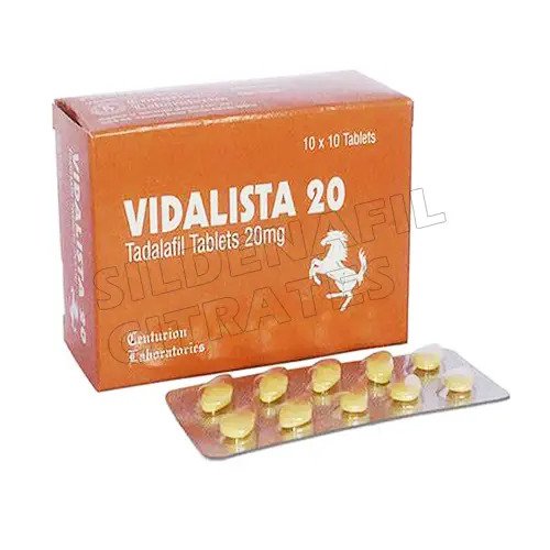 Buy Vidalista 20 Online | Tadalafil | Free Delivery