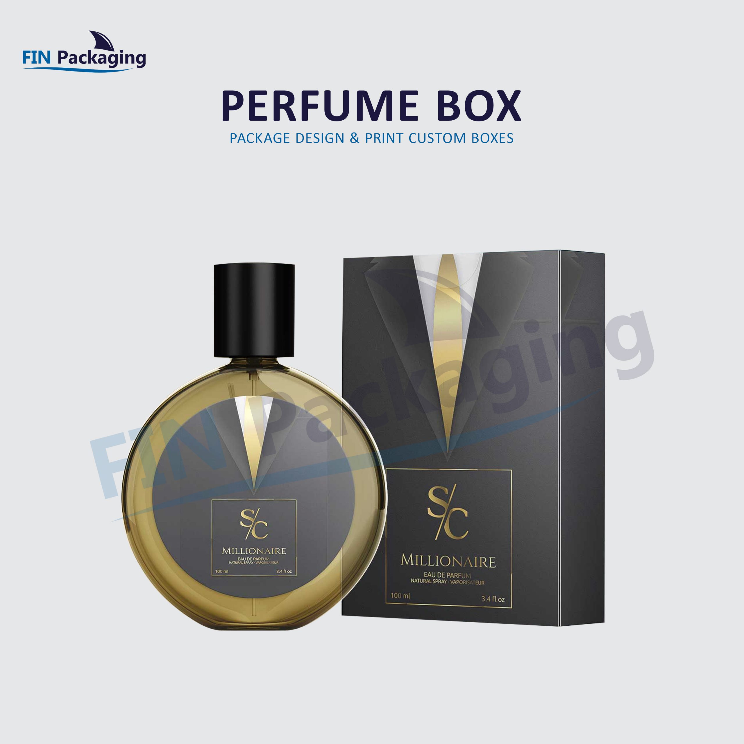 Perfume Packaging Boxes | Custom Perfume box | FinPackaging