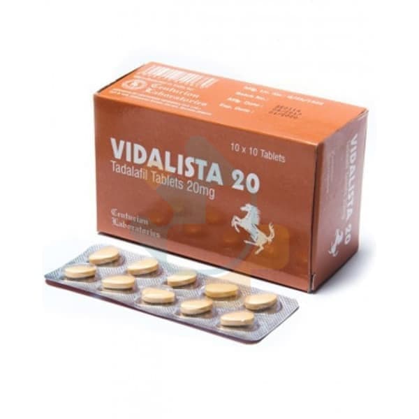 Vidalista 20mg: Tadalafil 20 mg | Cheapest Price | Uses | Interactions