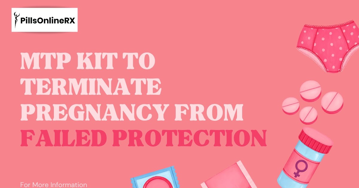 MTP Kit to Terminate Pregnancy from Failed Protection