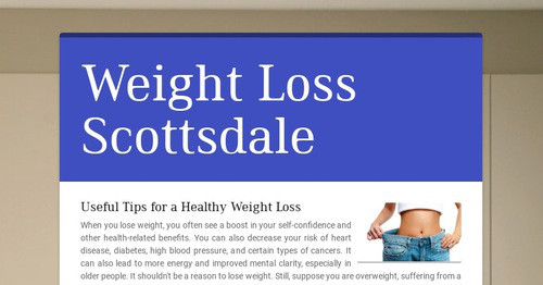 Weight Loss Scottsdale | Smore Newsletters