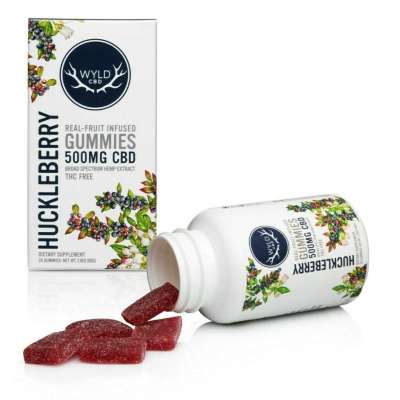 Wyld CBD Huckleberry Gummies | 500MG Profile Picture