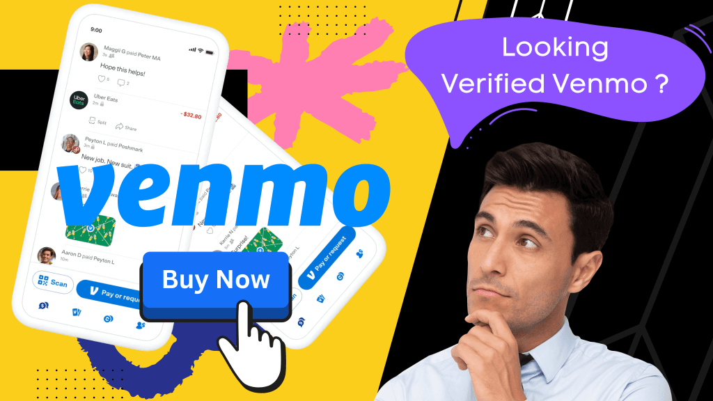 Buy Verified Venmo Account - USA,UK,CA Verified