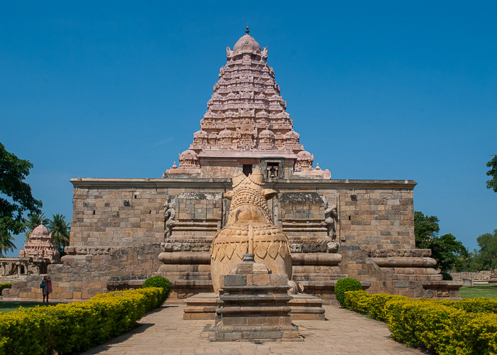 Gangaikonda Cholapuram Temple - Chola Flag