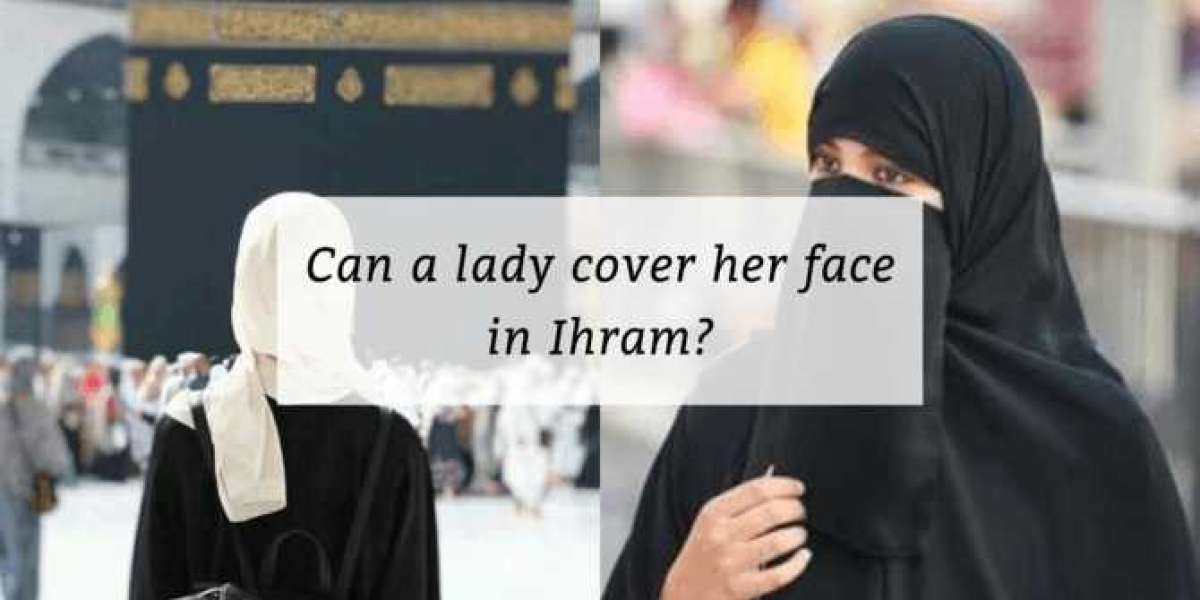 Can a lady cover her face in Ihram?