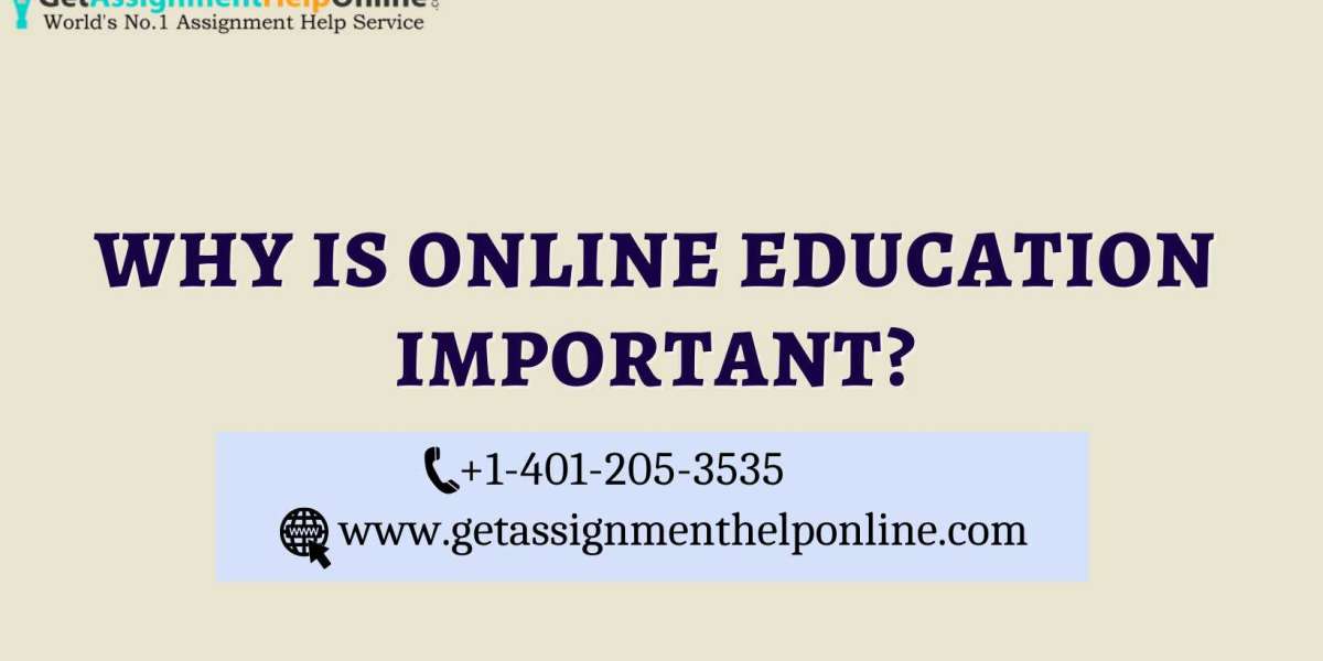 Why is online education important?