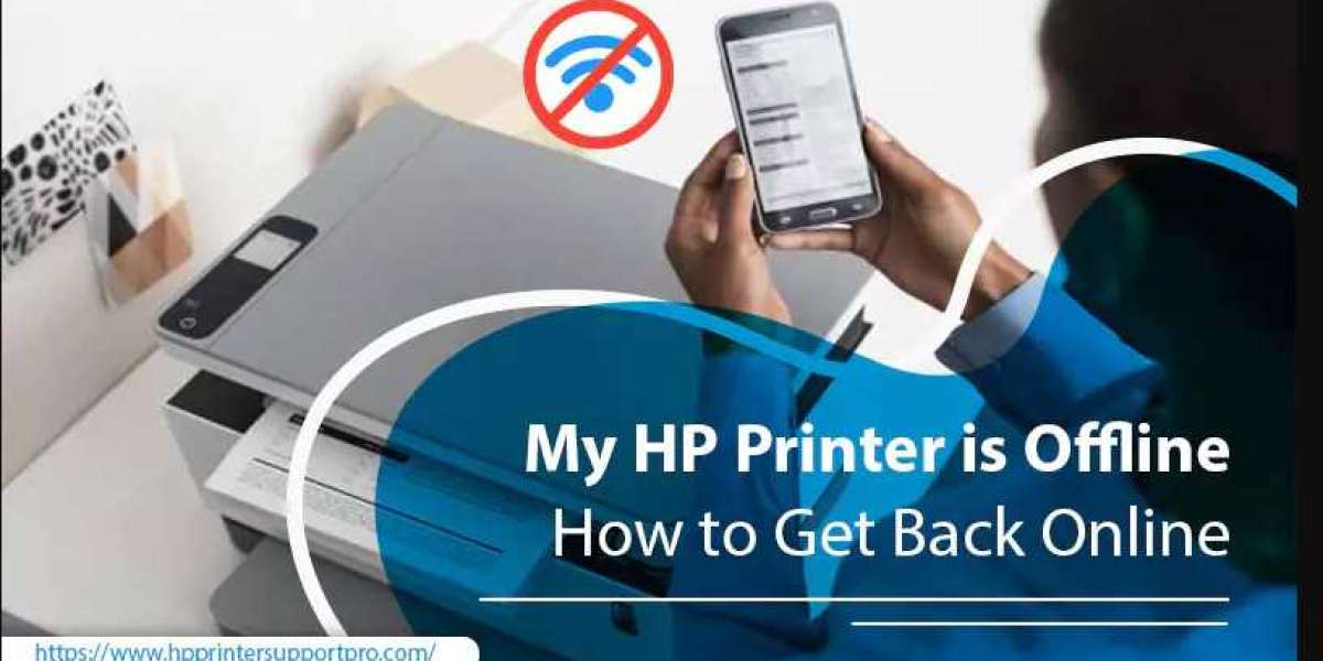 How do I get my HP printer offline mac back online?