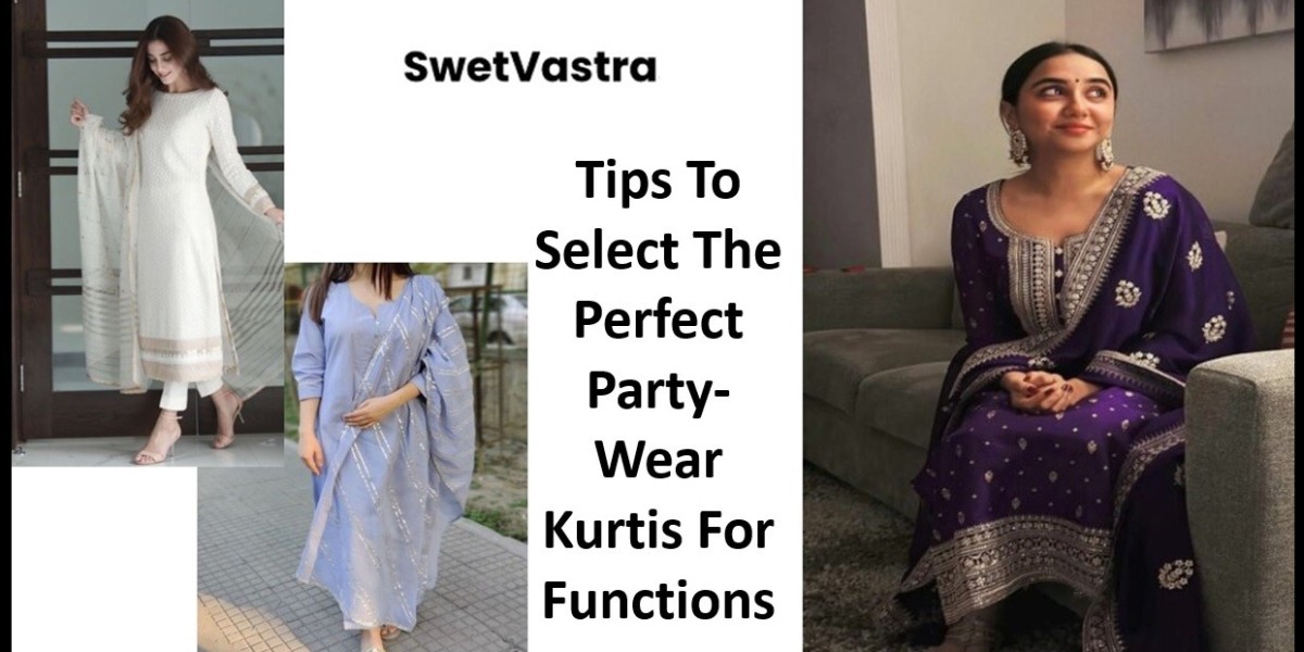 Tips To Select The Perfect Party-Wear Kurtis For Functions
