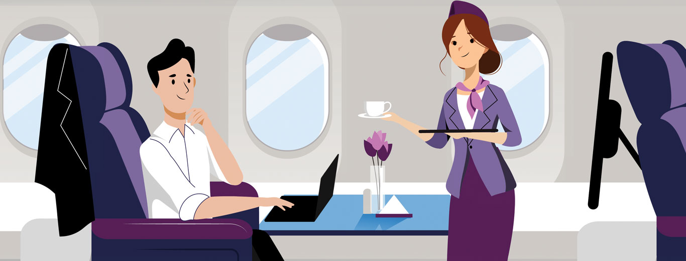 Book First & Business Class Flight Tickets Online | FlightsMojo
