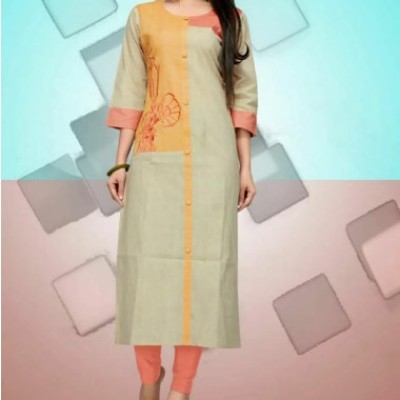 Buy Designer Cotton Kurta with Handwork Profile Picture