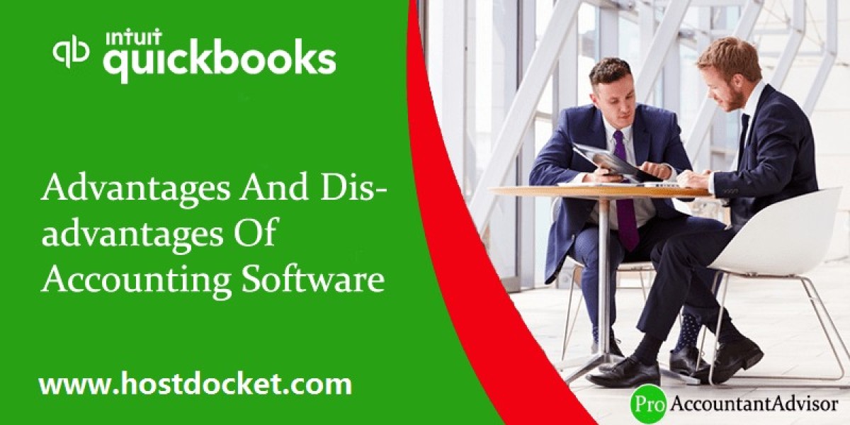 Advantages and disadvantages of Accounting Software