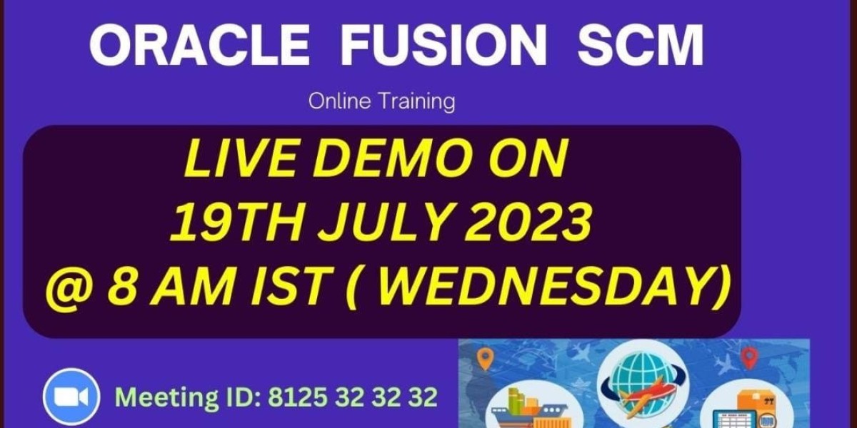 Oracle Fusion SCM Live Demo on 19th July 2023 @ 8 AM IST (Wednesday)