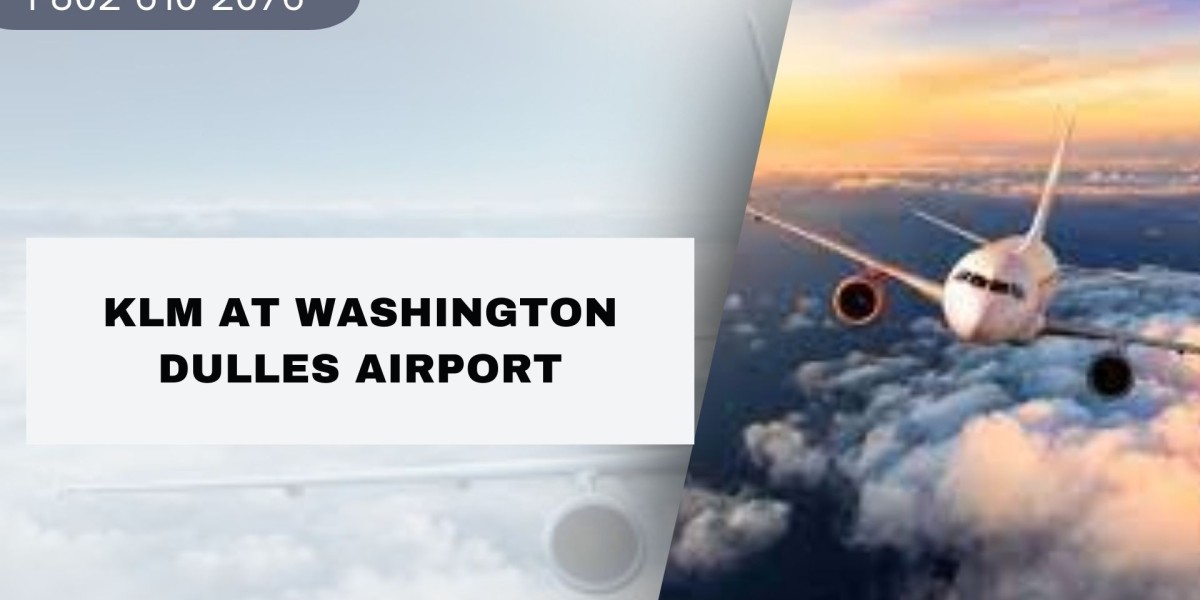 How do I contact KLM at Washington Dulles Airport?