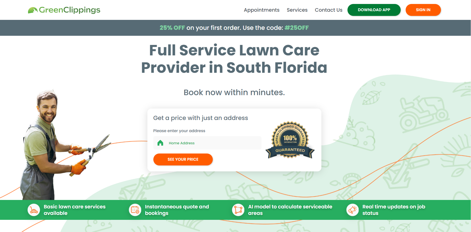 Full Service Lawn Care Provider in Atlantis -  Green Clippings