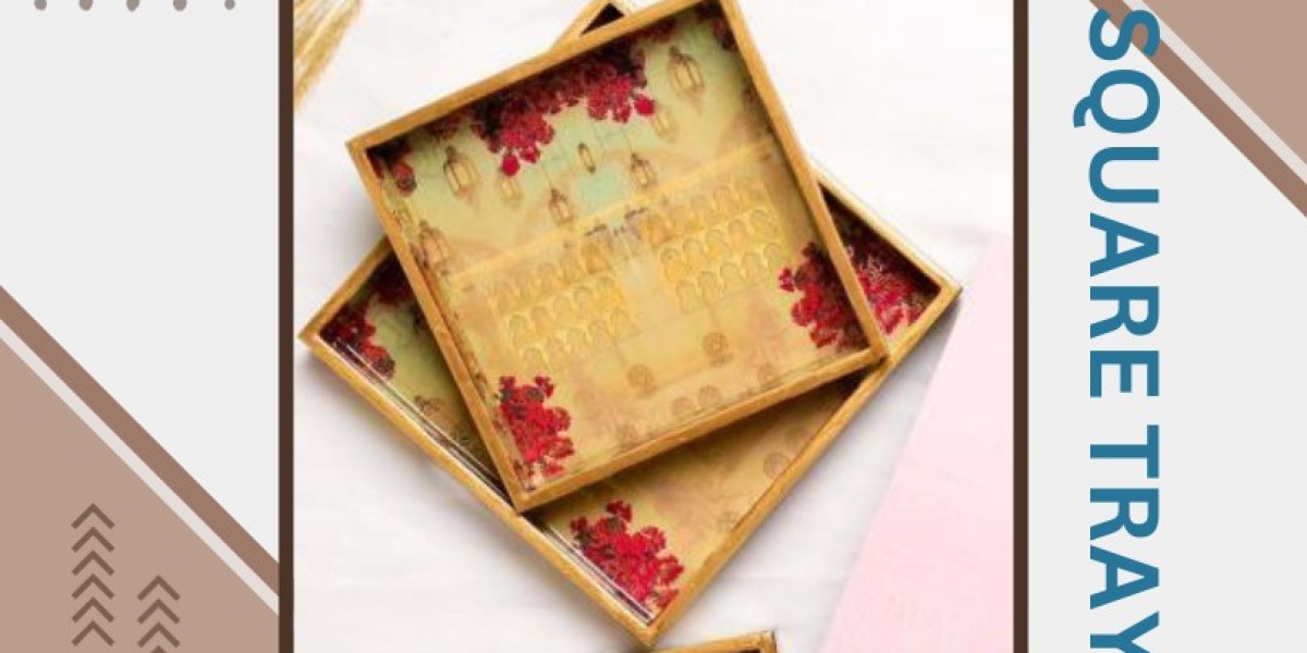 Buy Best Serving Tray Square Online in India from luxehome