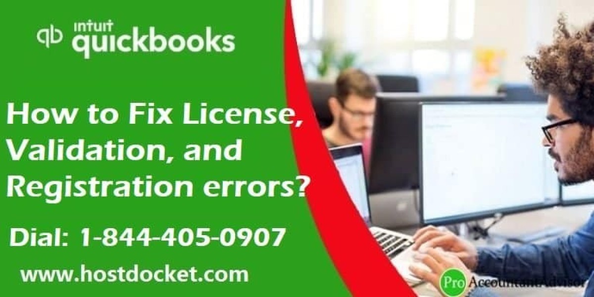 How to resolve license, validation, and registration errors in QuickBooks Desktop?