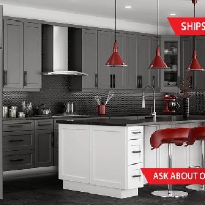Shop The Best Highland Grey Shaker RTA Kitchen Cabinets in USA Profile Picture