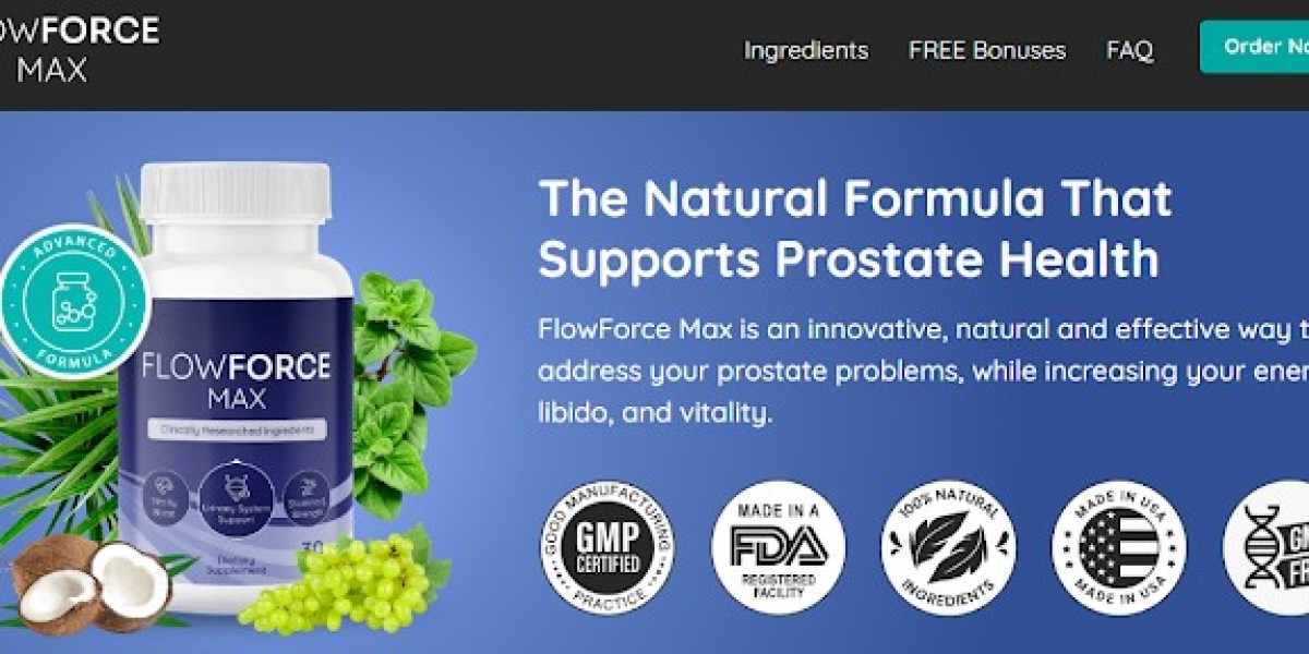 FlowForce Max: The Ultimate Solution for Prostate Health - Click Now!
