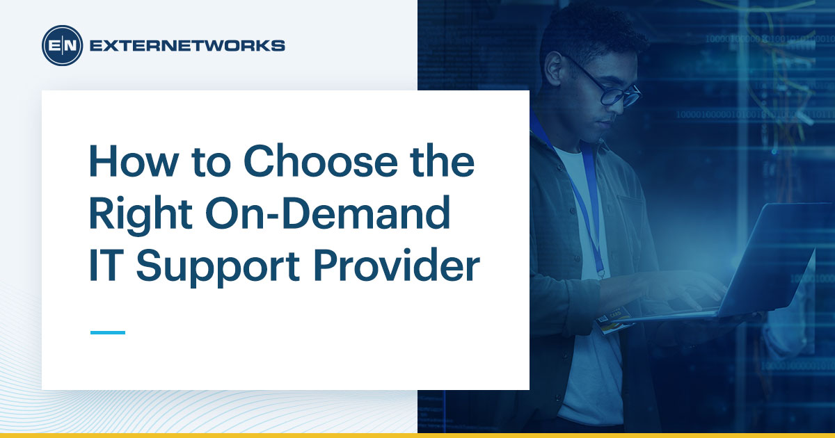 How to Choose the Right On-Demand IT Support Provider