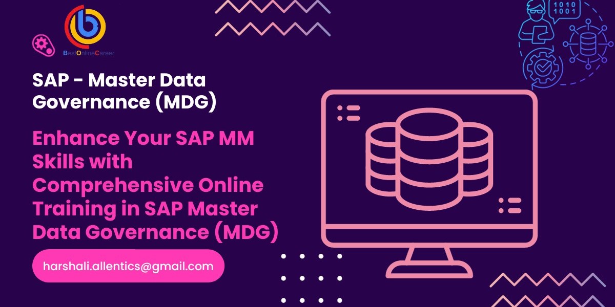 Enhance Your SAP MM Skills with Comprehensive Online Training in SAP Master Data Governance (MDG)