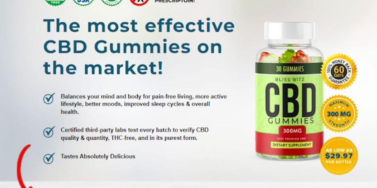 Bliss Blitz CBD Gummies Canada & USA: Experience the Bliss of CBD in Every Gummy