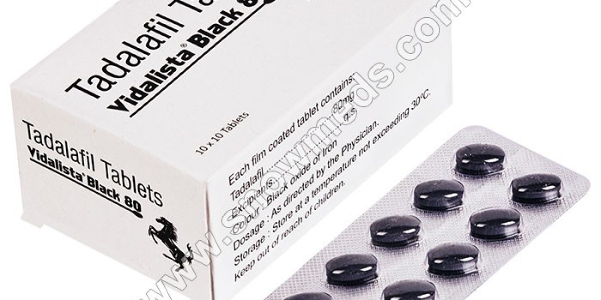 Effective Treatment for Erectile Dysfunction: Vidalista Black 80 mg by Snowmeds