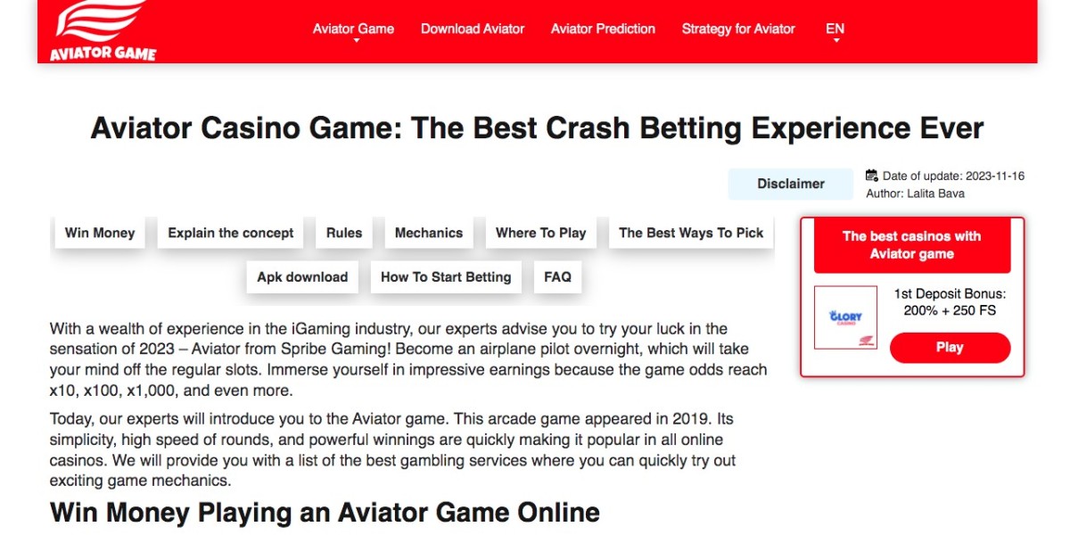 Aviator Game: The Perfect Blend of Skill, Luck, and Strategy