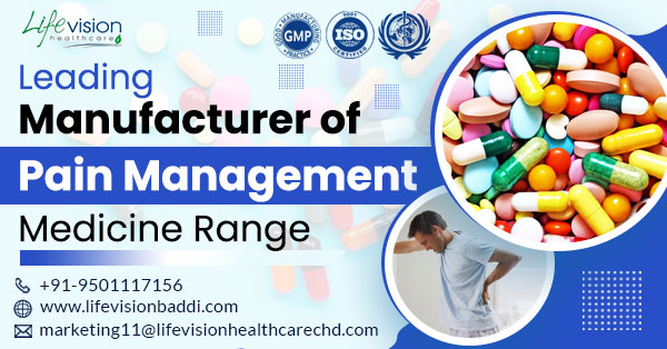 India’s #1 Top Pain Management Medicine Manufacturer in Baddi, Contact Now