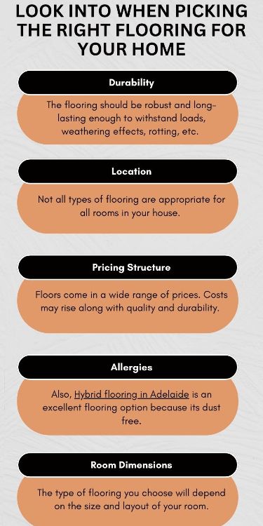 Important Factors to Look Into When Picking the Right Flooring for Your Home in 2023