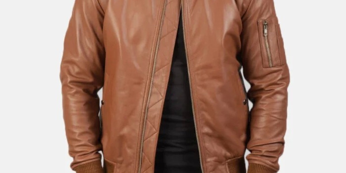Brown Leather Bomber Jacket: A Timeless Fashion Essential