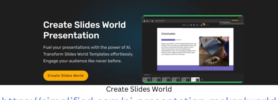 Create Slides World World Cover Image