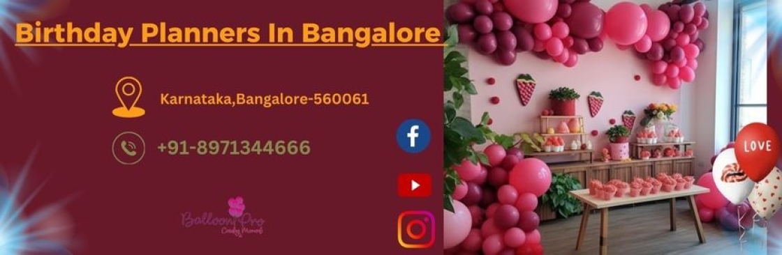 Birthday Planners In Bangalore Cover Image