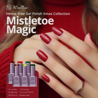 Mistletoe Magic - set of 6 hema free Gel Polish Profile Picture