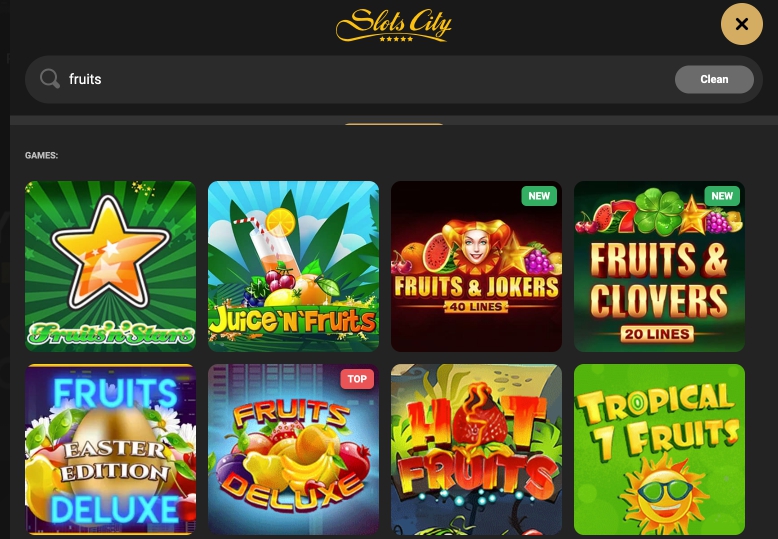 SlotsCity offers games on top-tier video slots free of charge and without registration
