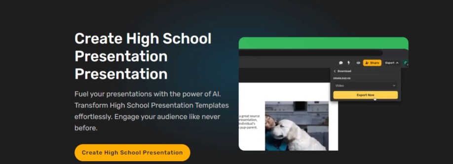 High School Presentation Cover Image
