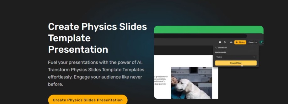 Physics Slides Template Cover Image