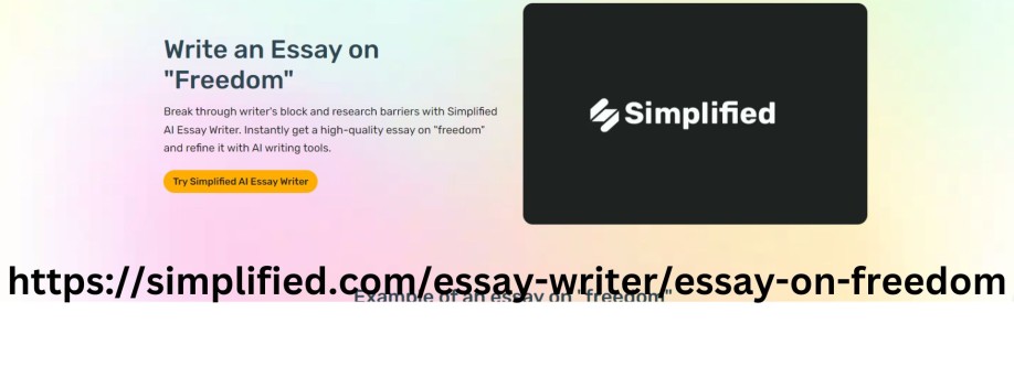 Freedom Essay Writer Cover Image