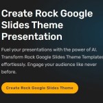 Rock Google Slides Theme Profile Picture