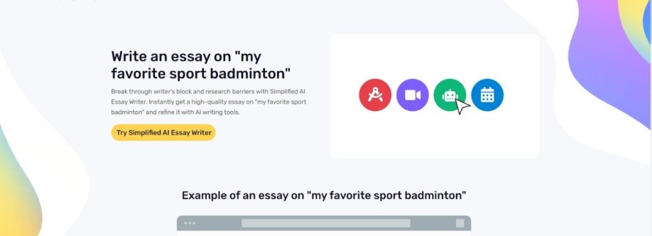 My Favorite Sport Badminton Essay Writer Cover Image