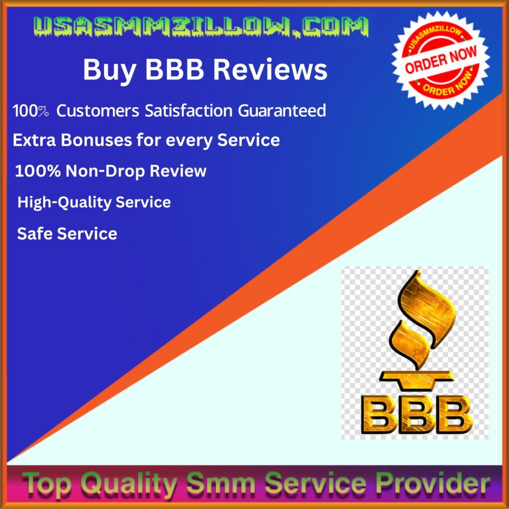 Buy BBB Reviews - 100% Real & Trusted Reviews