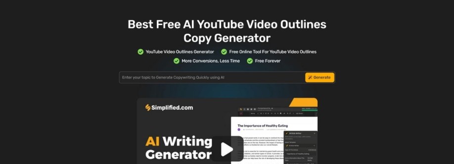Youtube video outlines generator Cover Image