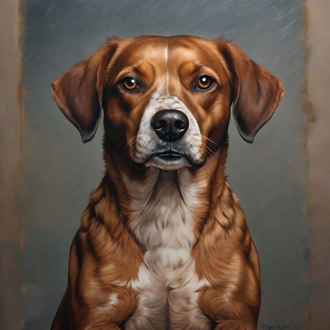 Pet Oil Painting - Artist Clap