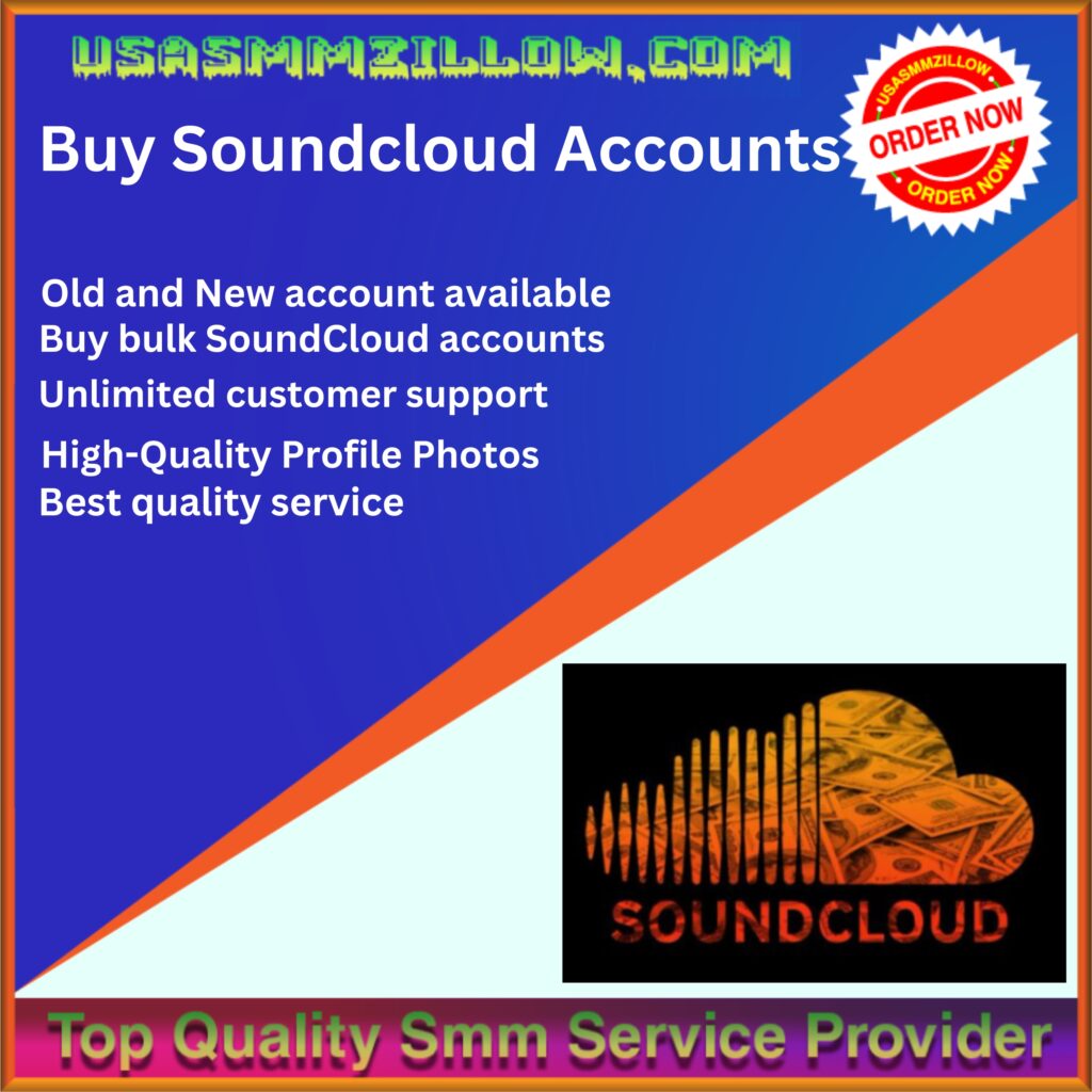 Buy Soundcloud Accounts - 100% Verified