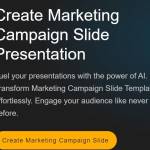 Marketing Campaign Slides Profile Picture