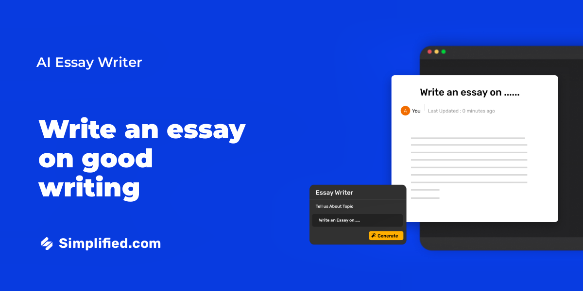 Write Descriptive Essay On Good Writing In Minutes