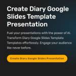 Diary Google Slides Template Profile Picture