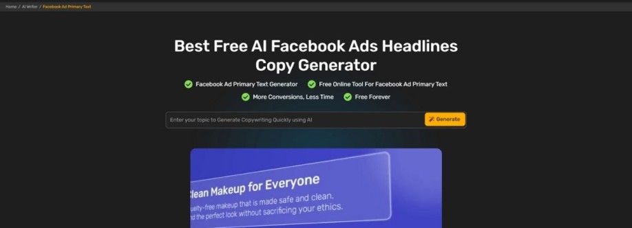 Facebook ads primary text generator Cover Image