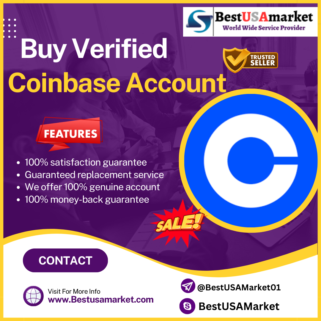 Buy Verified Coinbase Account - 100% Fully Verified & Safe At Cheap Price